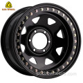 8 Falou 15x8 rodas de aço preto